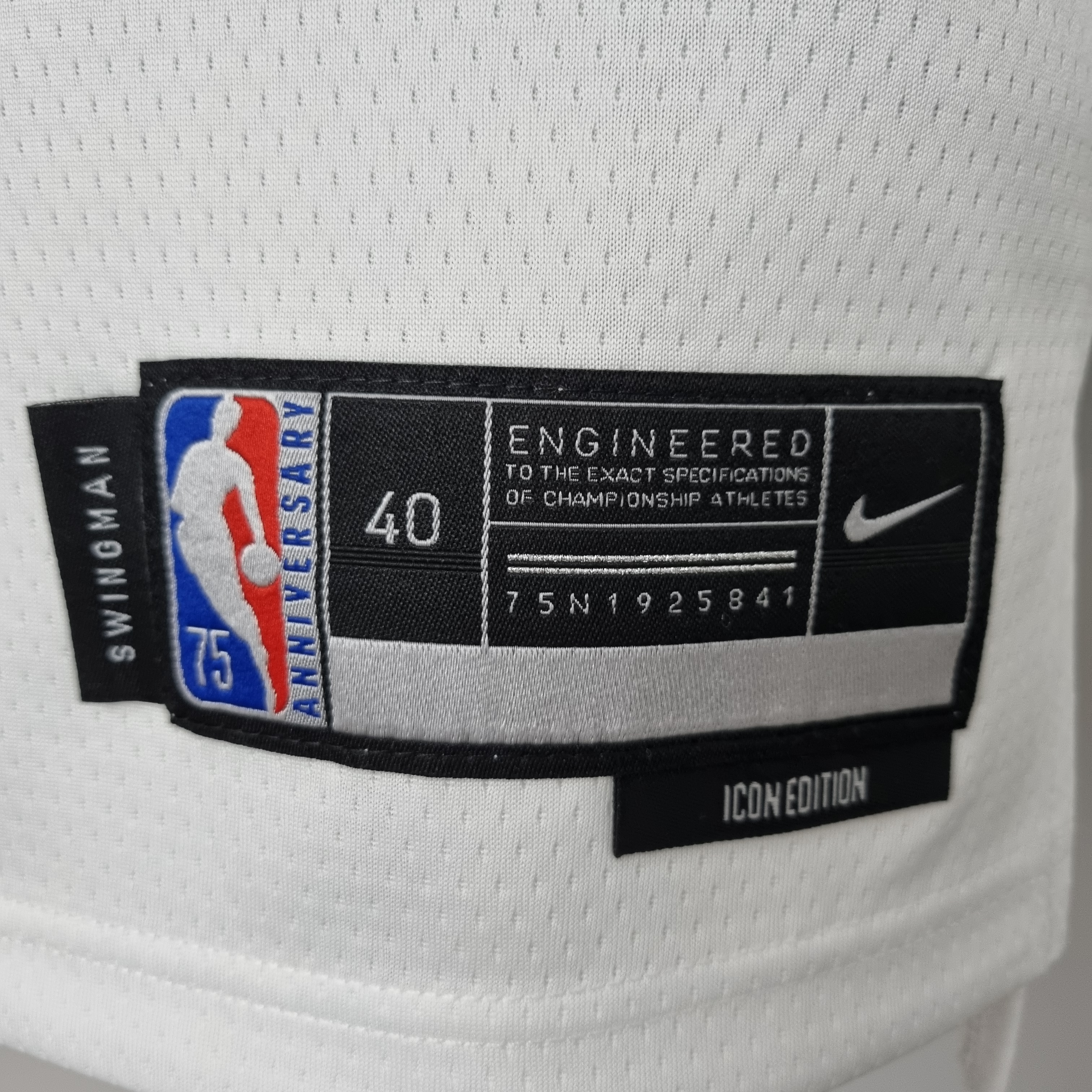 Deandre Ayton Phoenix Suns 75th Anniversary Swingman Jersey White