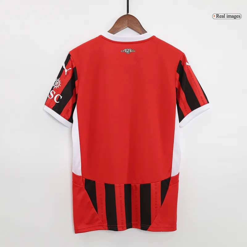 Kids AC Milan Home Jersey Kit 2024-25 Youth Apparels
