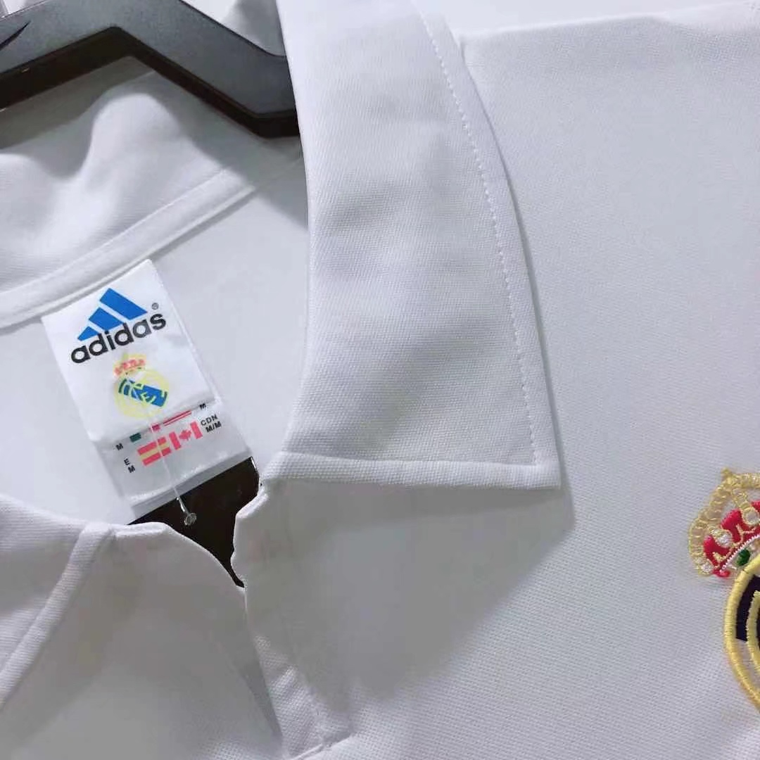 Real Madrid Home Retro Jersey 2002/03