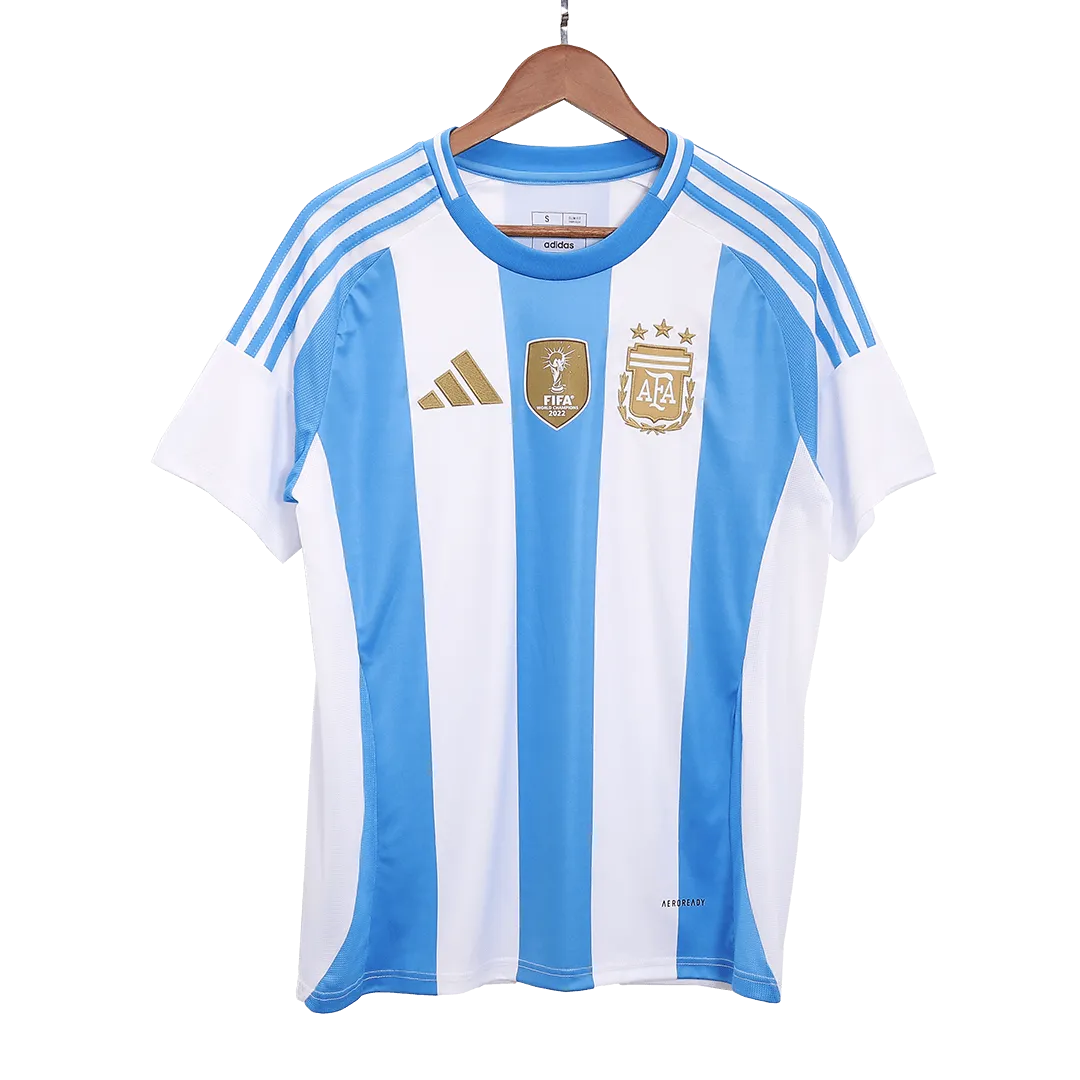 2024 Argentina Home Jersey Messi #10 Di Maria #11 J.Álvarez #9 Copa America