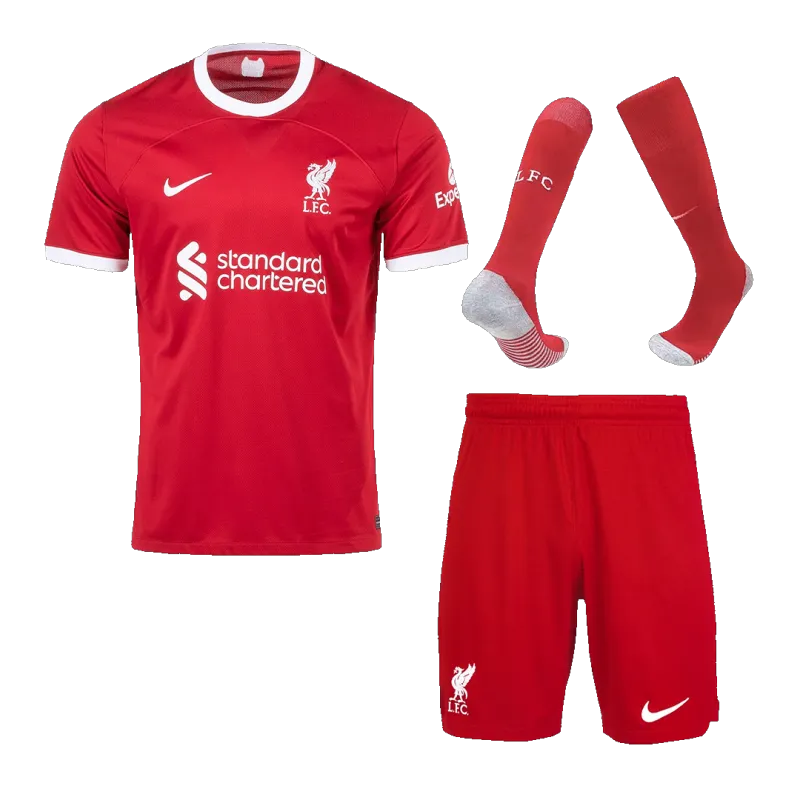 23-24 Liverpool Home Whole Kit(Jersey+Shorts+Socks)