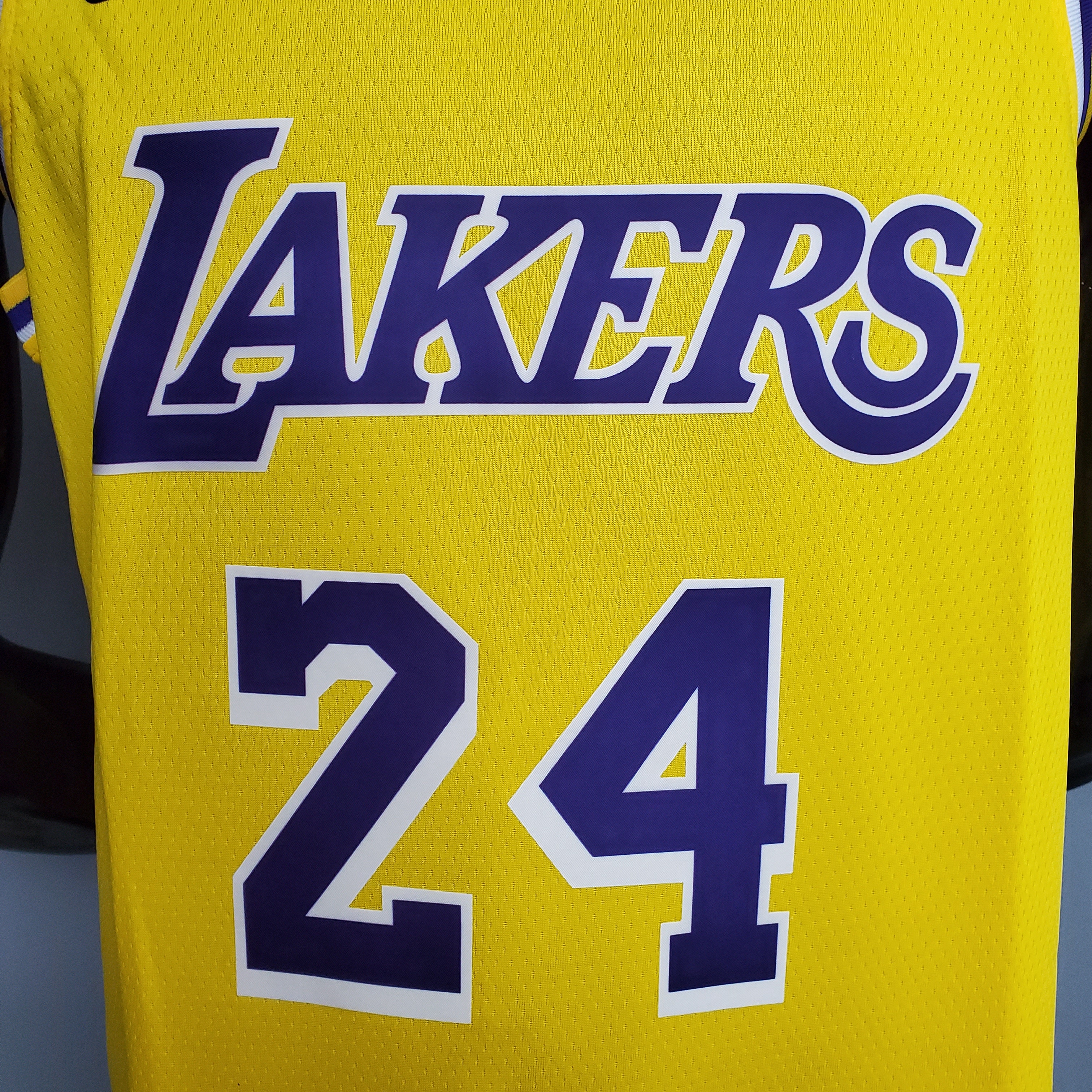 Kobe Bryant Los Angeles Lakers Swingman Jersey Yellow