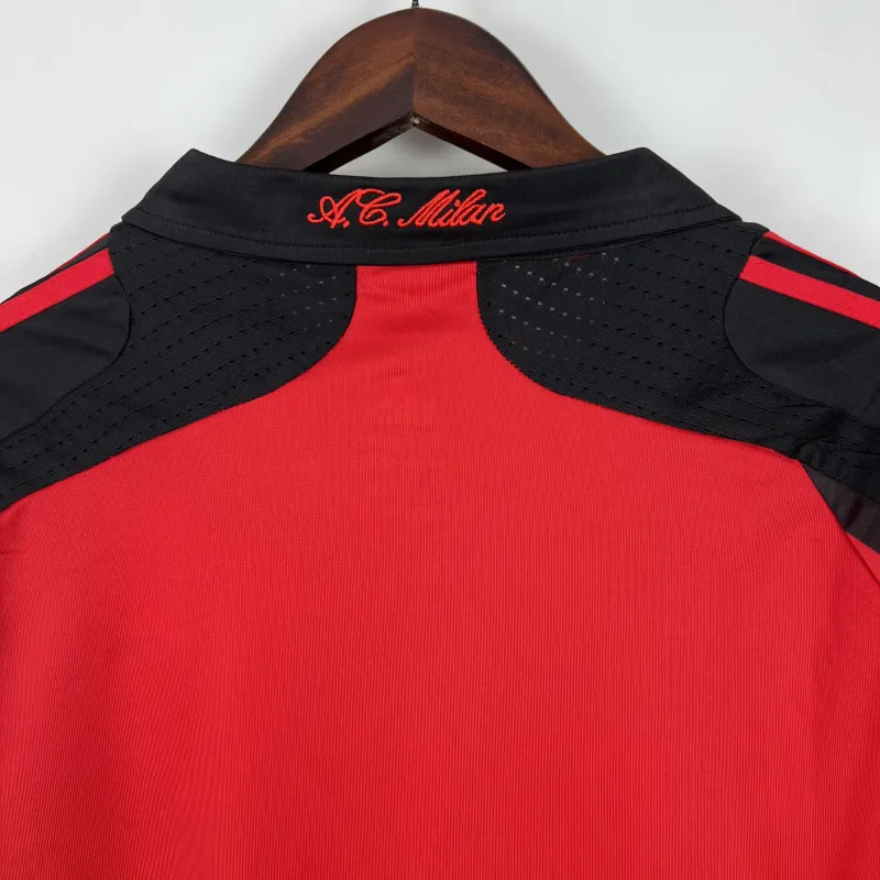 AC Milan Retro Jersey Home Long Sleeve 2007/08