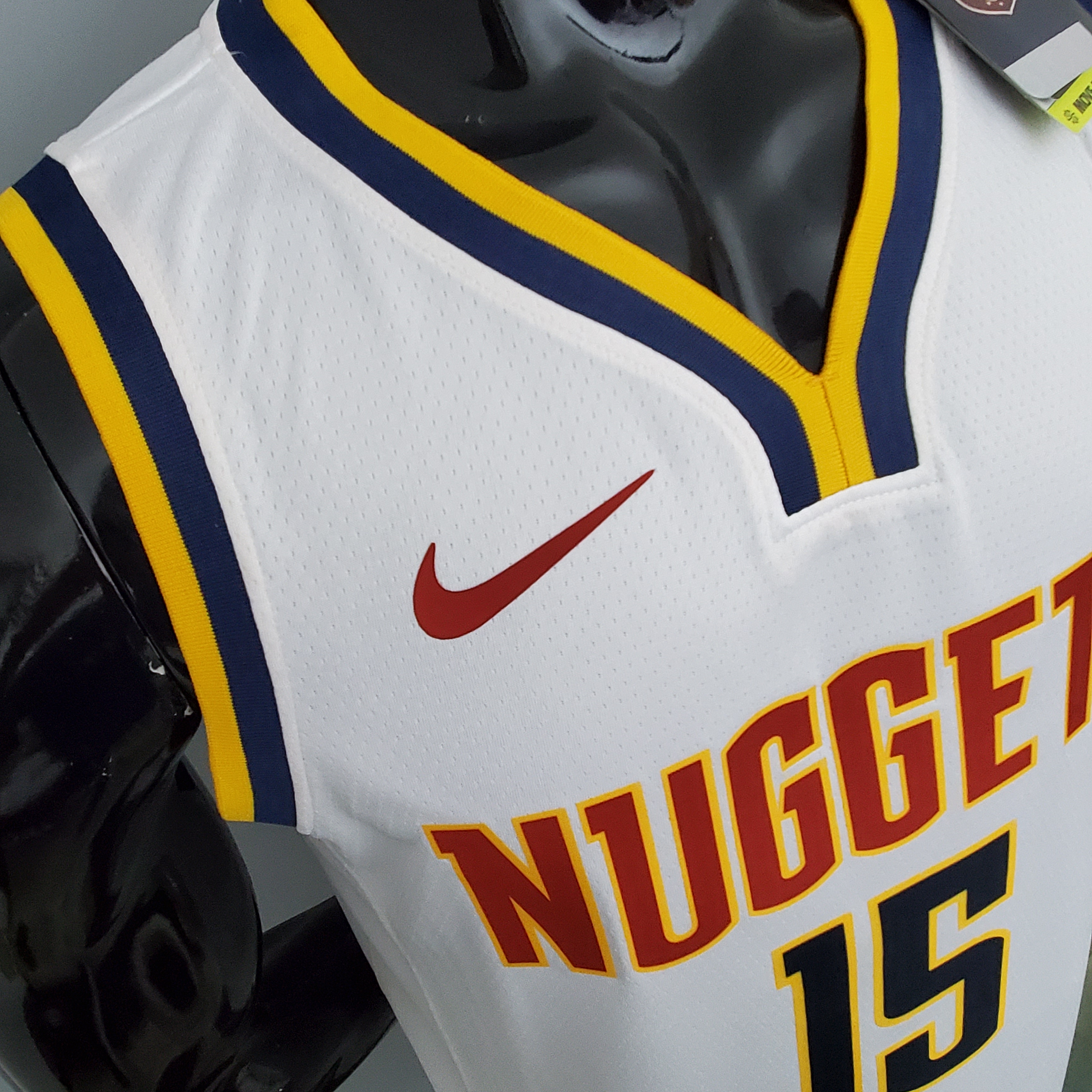 Nikola Jokic Denver Nuggets Swingman Jersey White