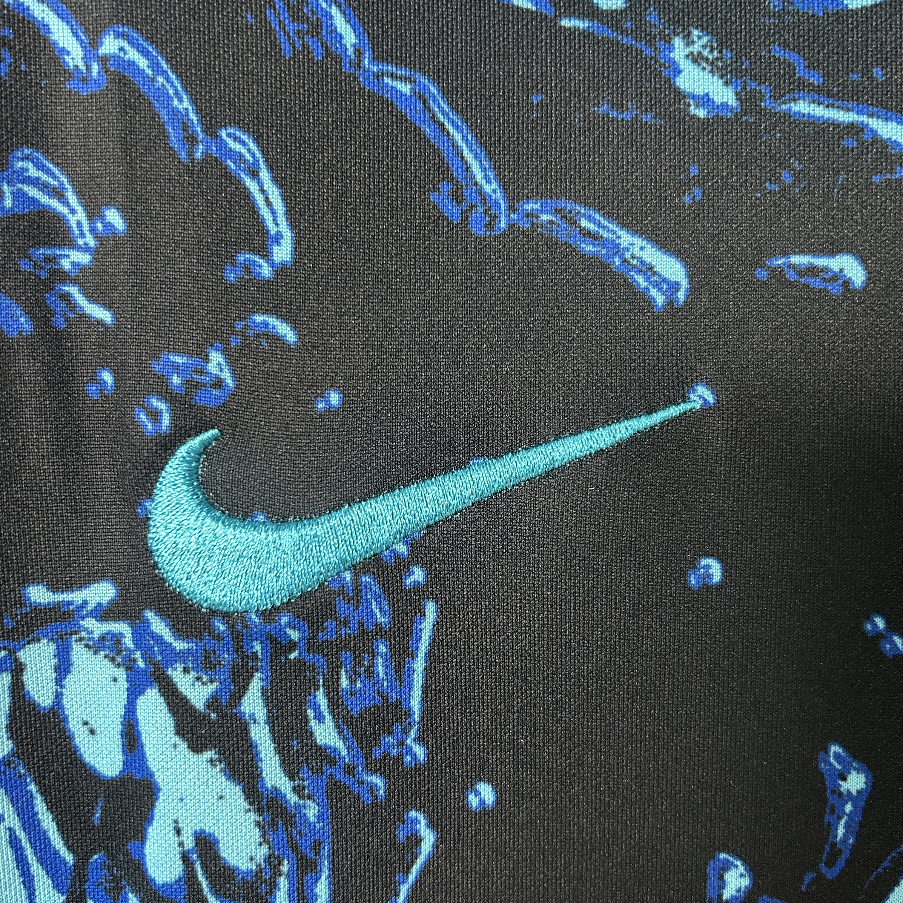 Inter Milan Blue Scale Pattern Man Jersey 25/26