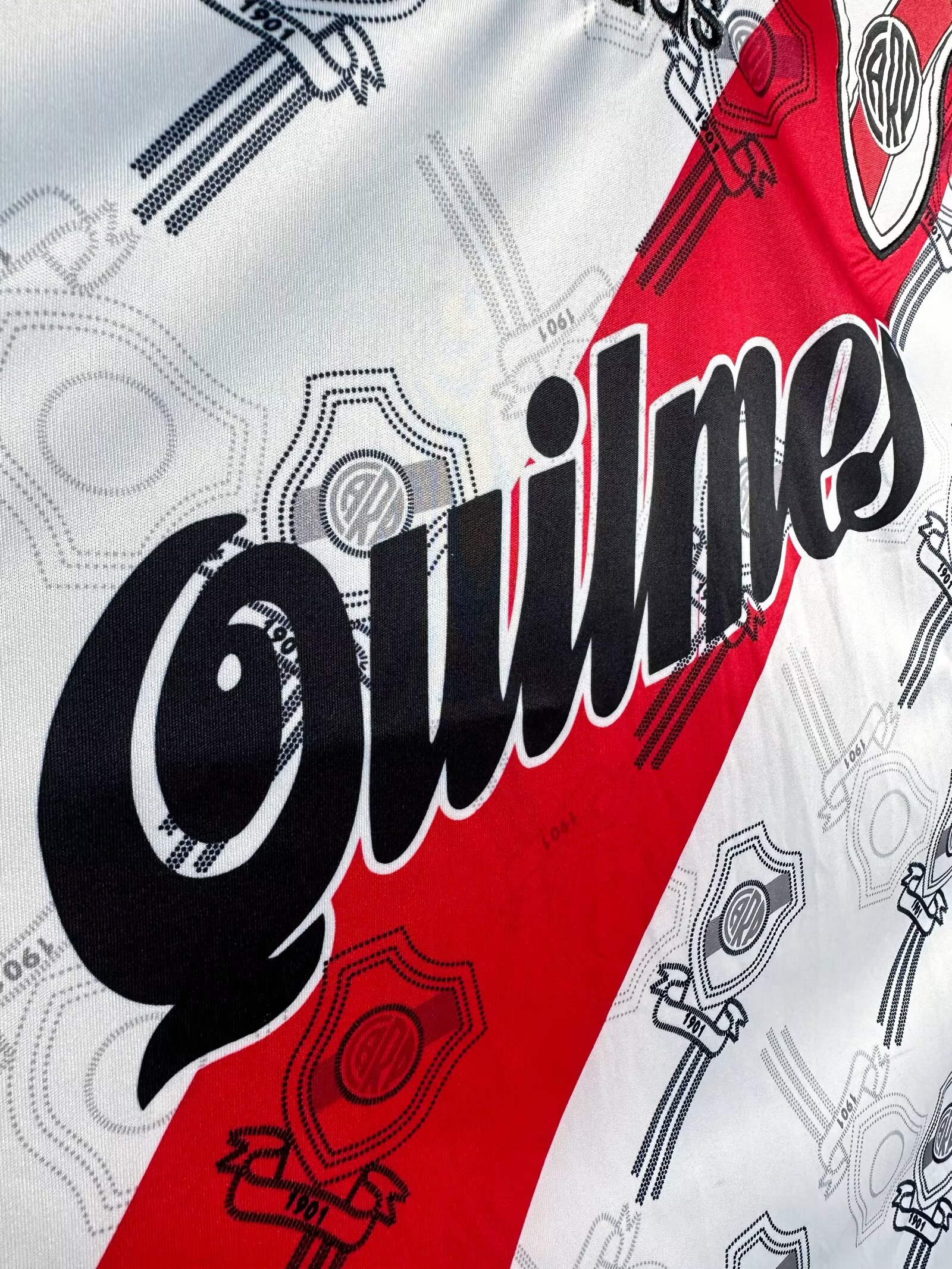 River Plate Home Retro Jersey 1996/97