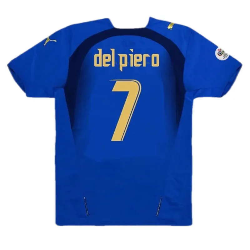 Italy Retro Jersey Home World Cup 2006