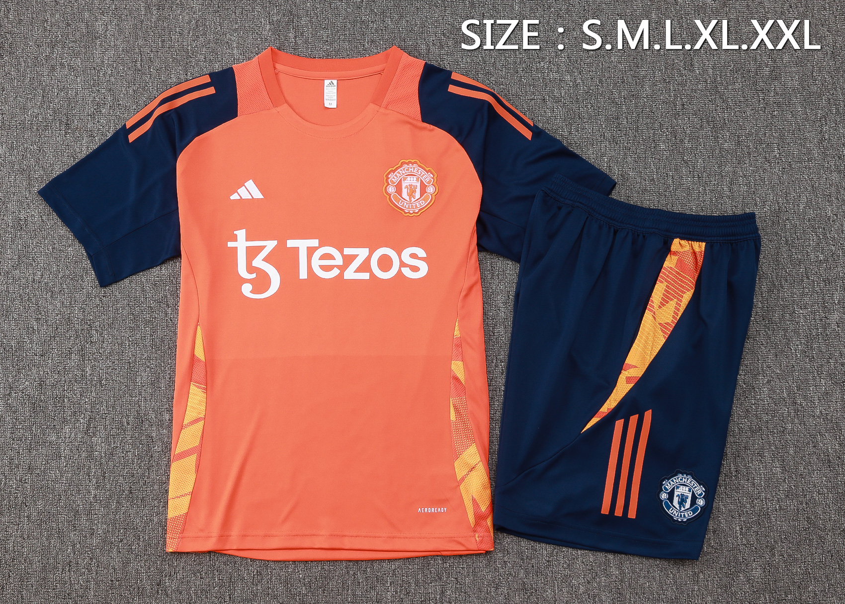 Manchester United Training Short sleeve Suit 24/25