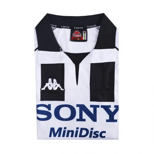1997-98  Juventus Retro Jersey Home Long Sleeve Replica