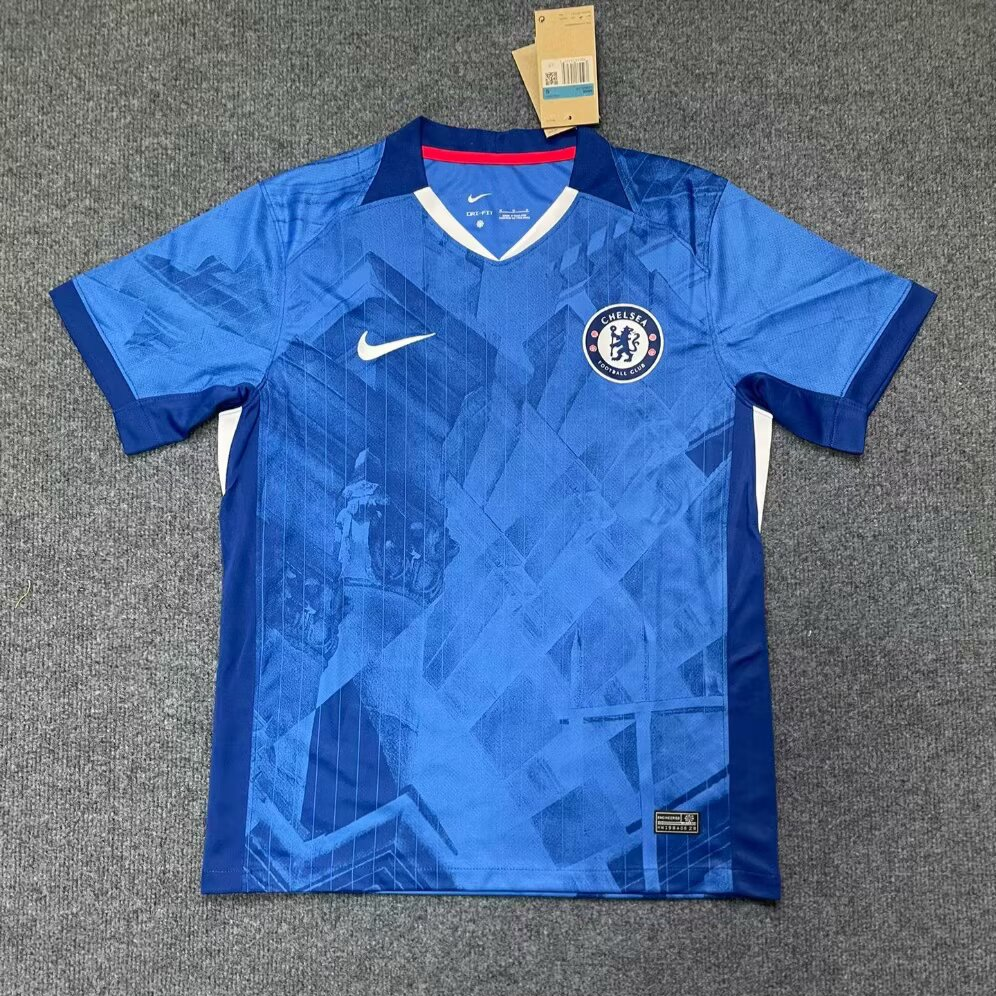 Chelsea Home World Champions 25 Man Jersey 25/26