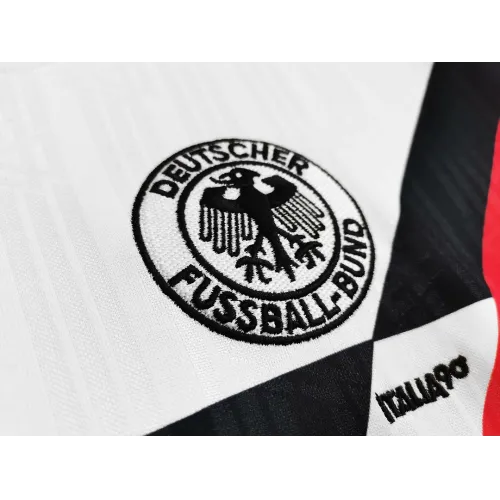 West Germany Retro Jersey Home World Cup 1990