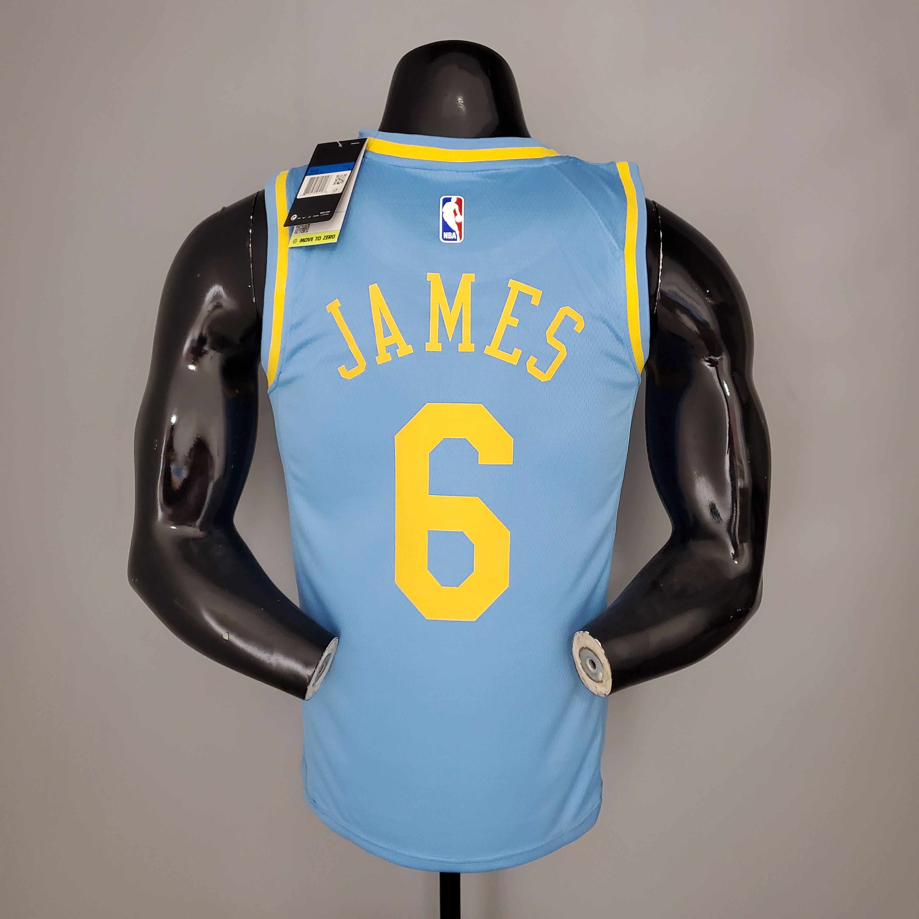 LeBron James Los Angeles Lakers Minneapolis Edition 2020/21 Swingman Jersey Blue