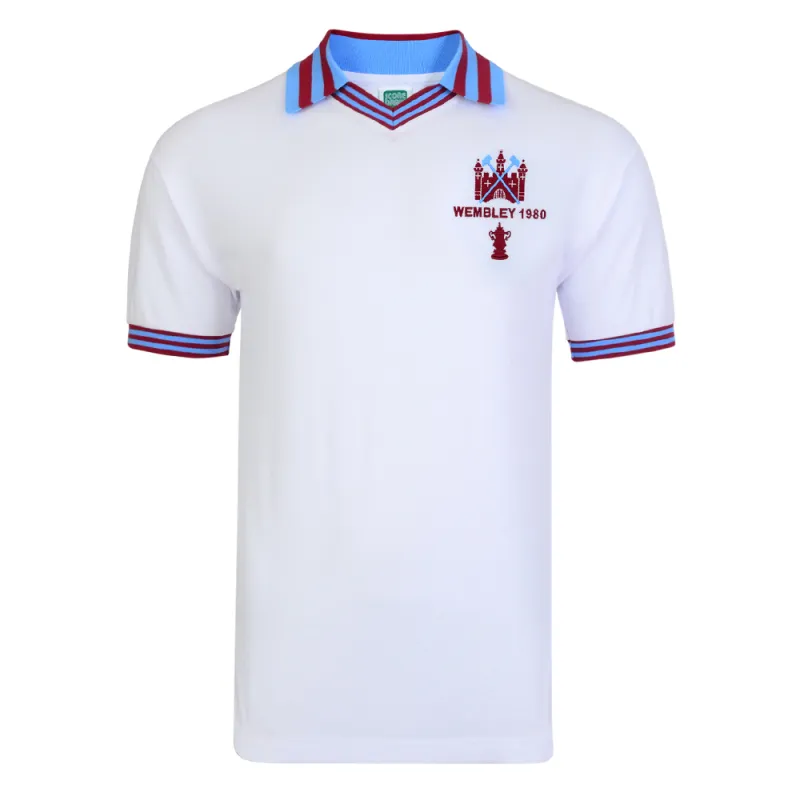 West Ham United 1980 Retro Jersey FA Cup Final