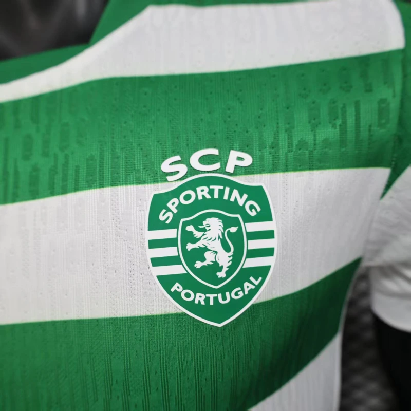 Sporting CP Home Soccer Jersey 2025-26 Player Version
