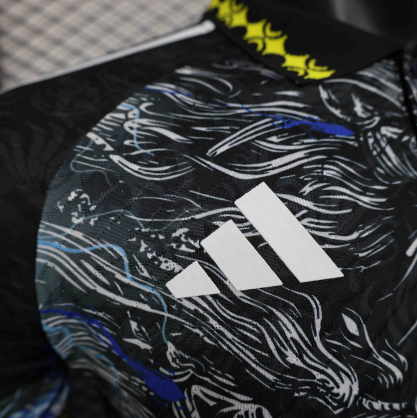 24-25 Real Madrid Dragon Black$Blue Special Edition Player Version Shirt