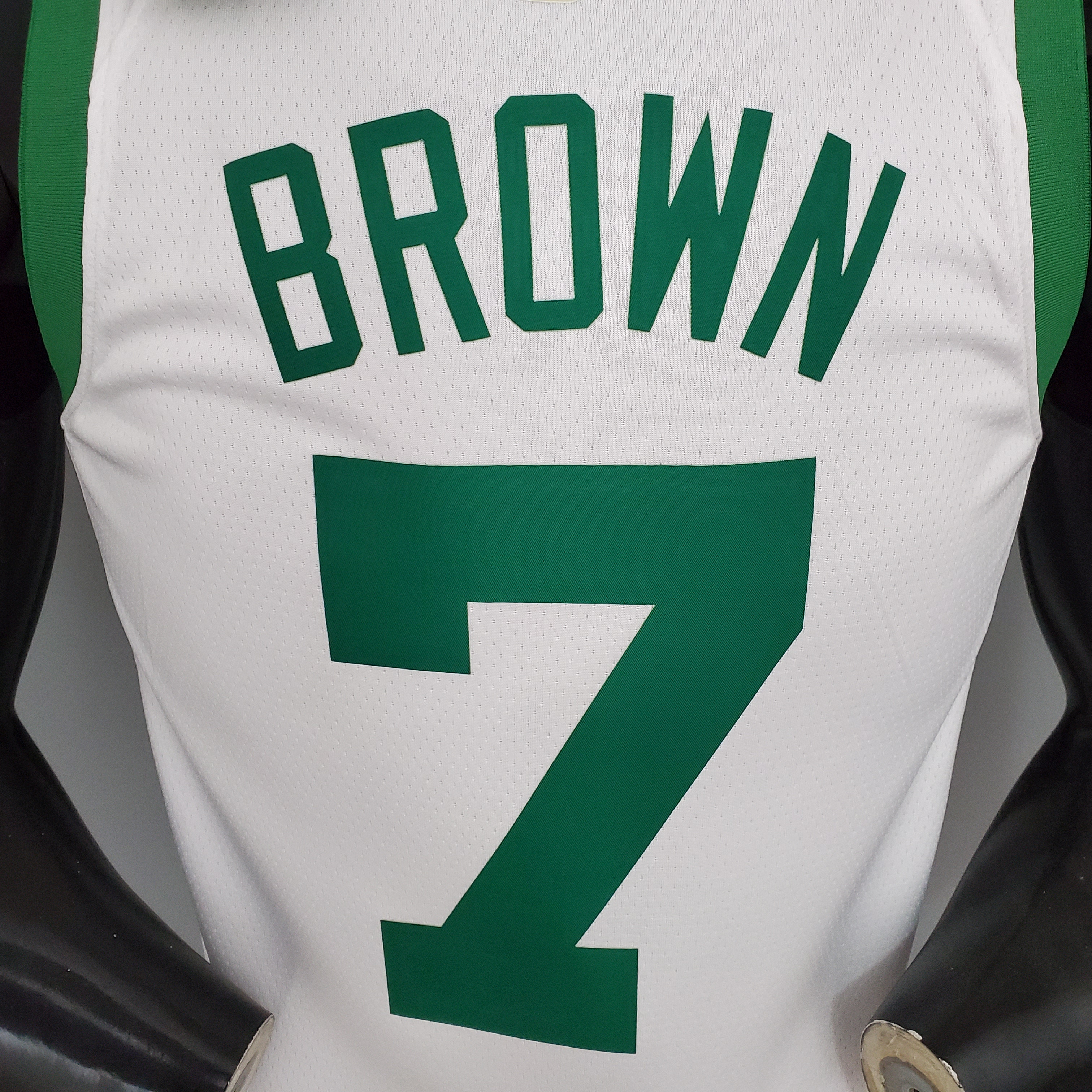 Jaylen Brown Boston Celtics 75th Anniversary Swingman Jersey White