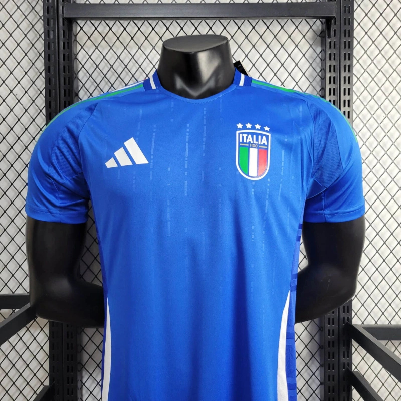 Italy 2024 Euro Home Player Version Jersey