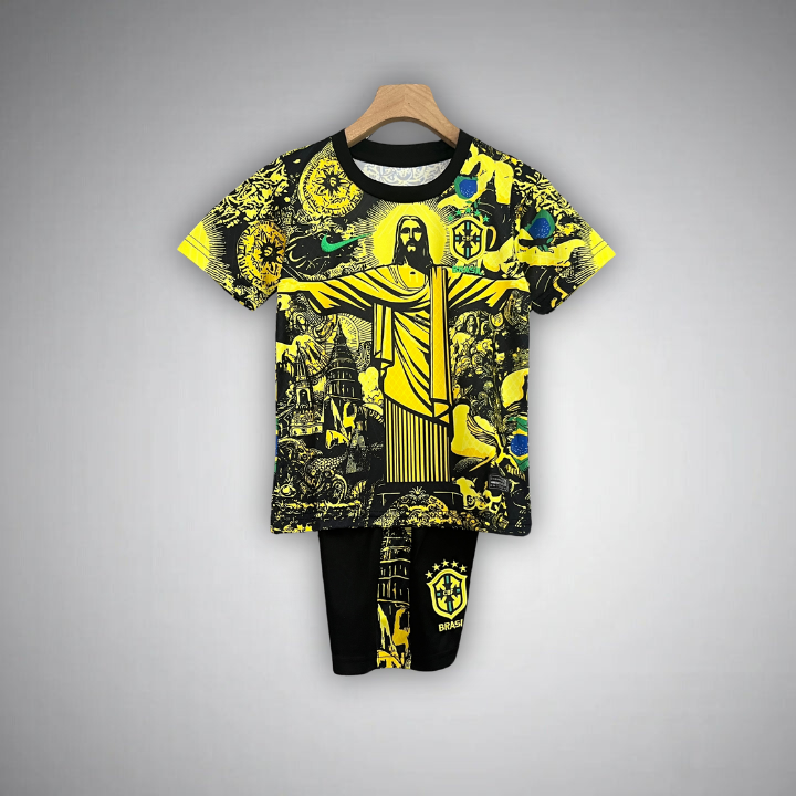 Brazil Yellow Special Edition Kids Suit