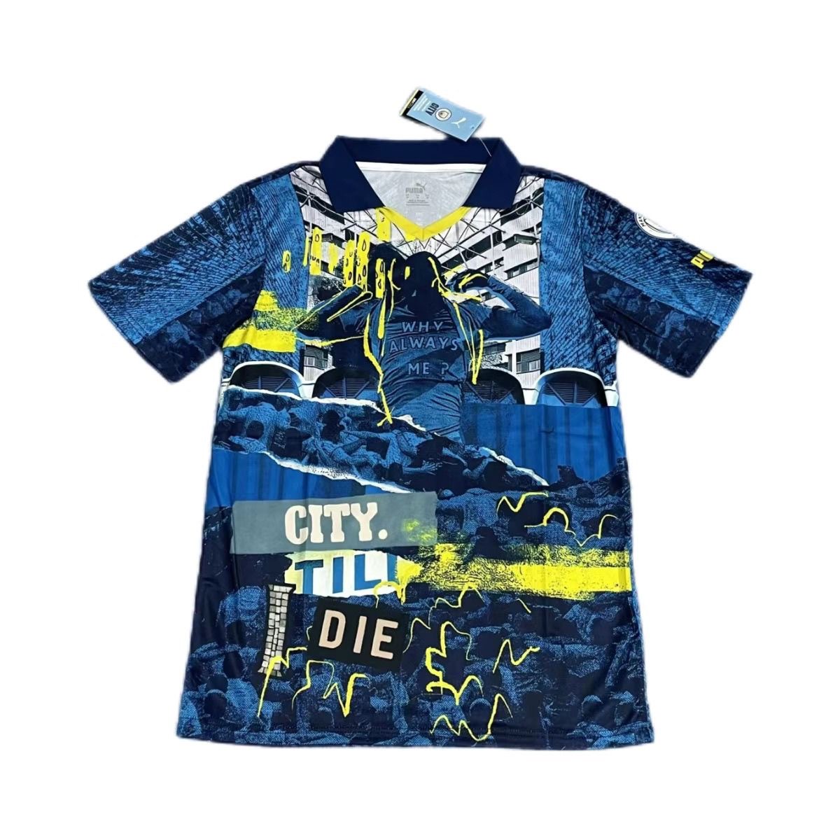 25-26 Man City Blue Limited Edition Fans Soccer Jersey