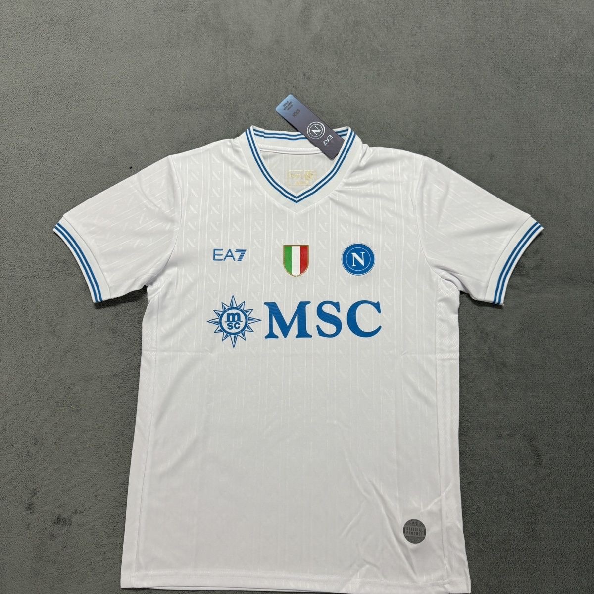 2025-26 Napoli UEFA CL Away Fans Soccer Jersey(欧冠版)