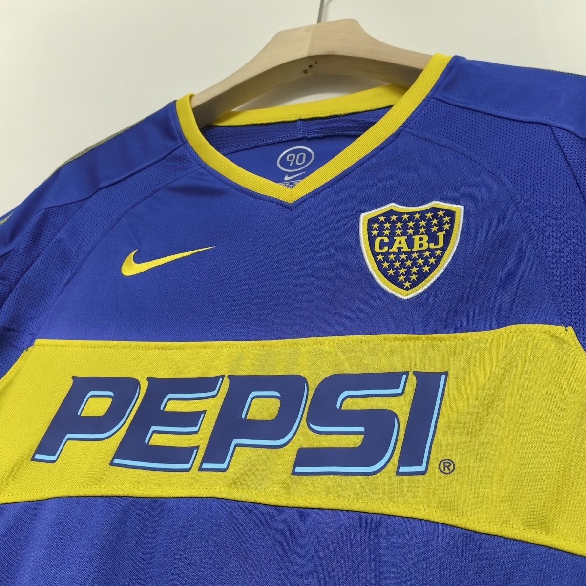 2003-2004 Boca juniors Home Retro Soccer Jersey