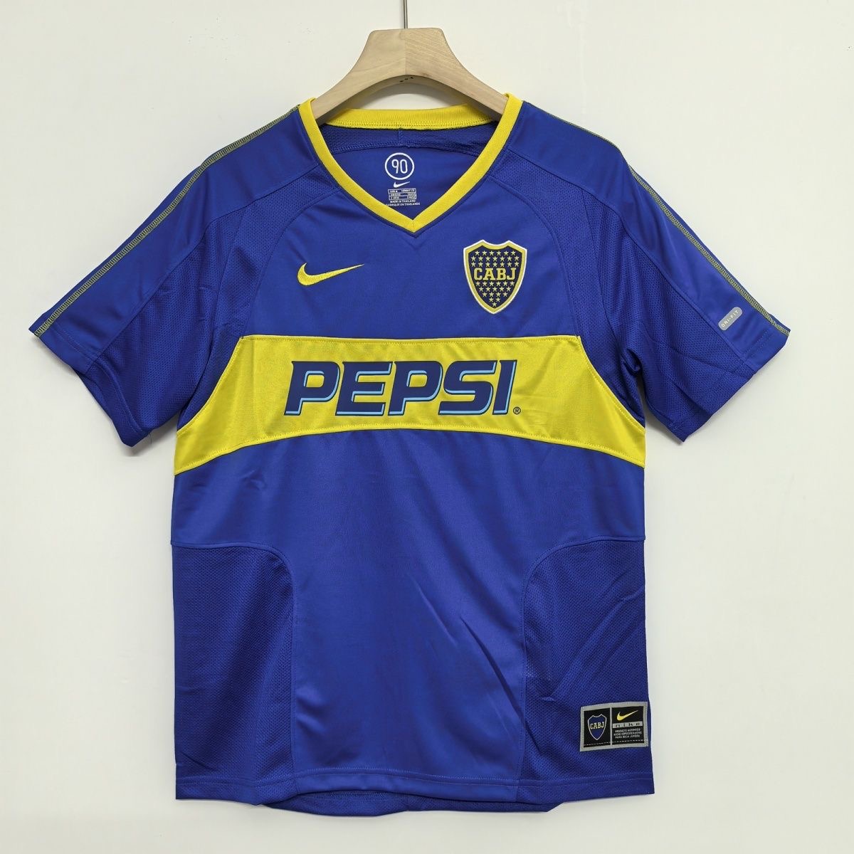 2003-2004 Boca juniors Home Retro Soccer Jersey