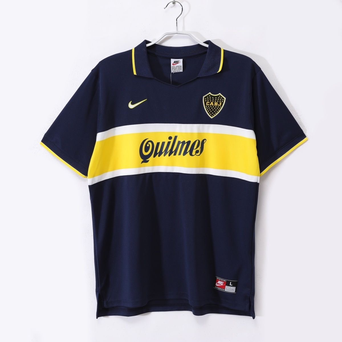 1996-1997 Boca Juniors Home Retro Soccer Jersey