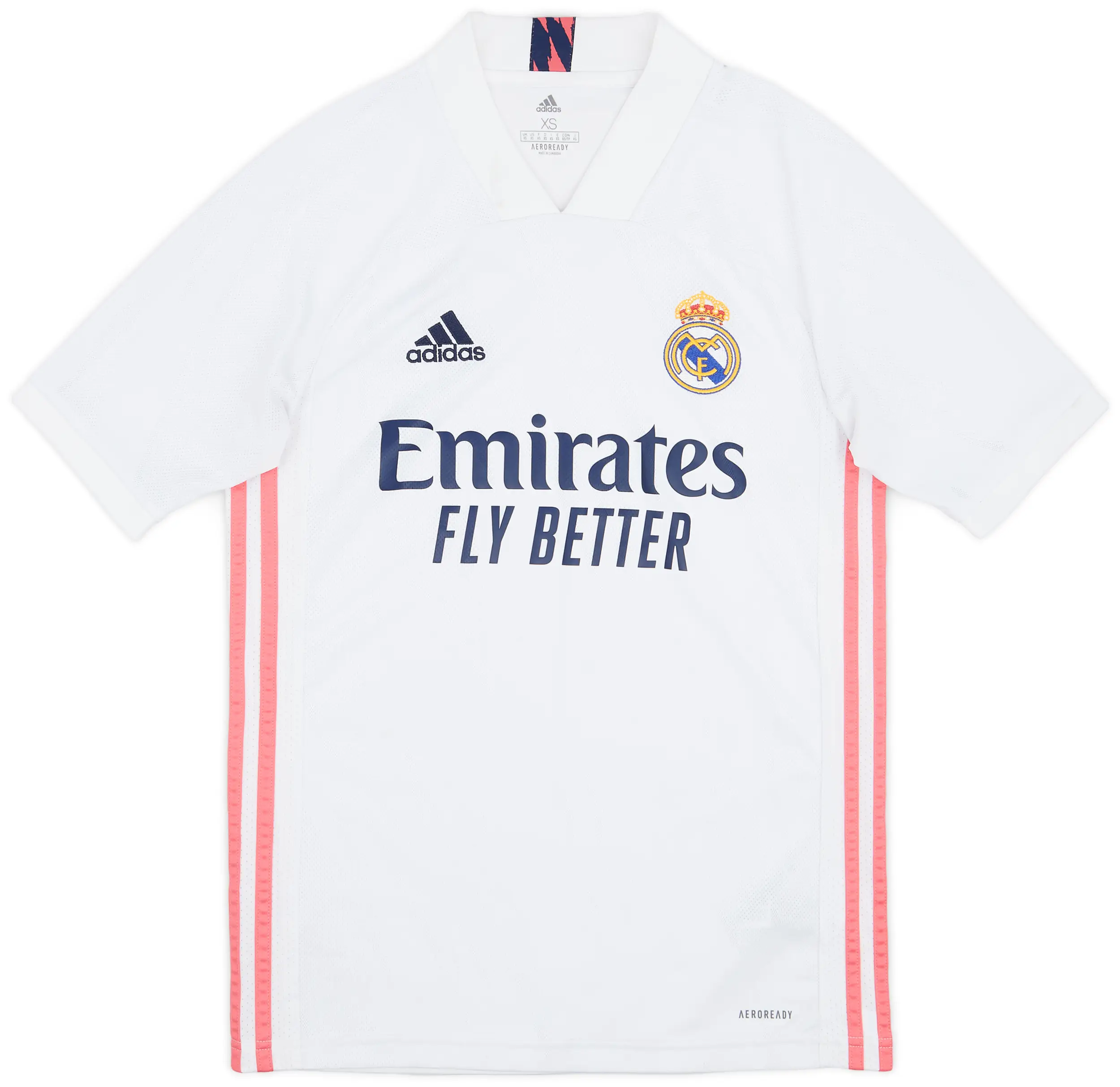 2020-21 Real Madrid Home Retro Jersey Shirt