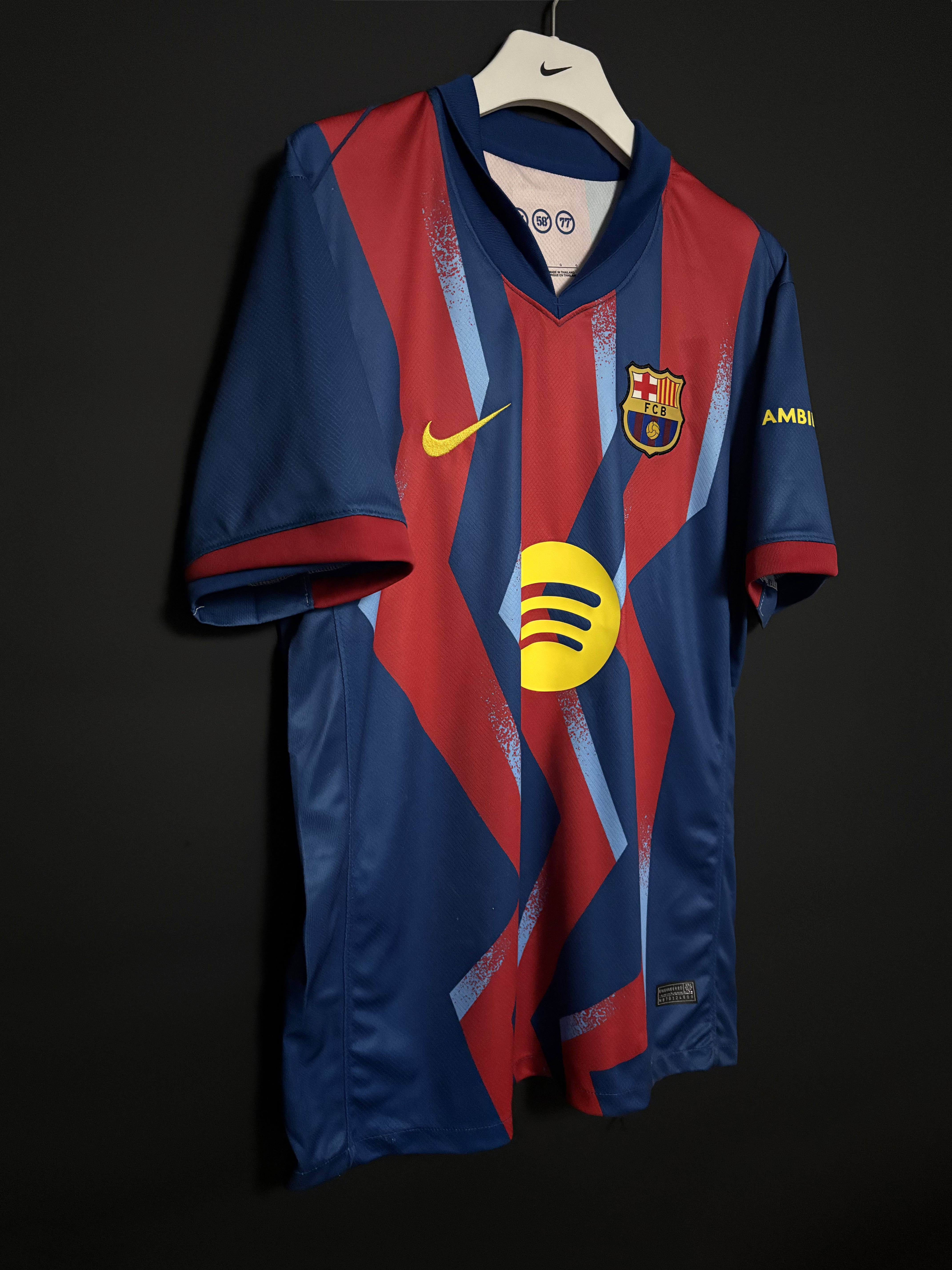 2025-26 BAR Red Blue Special Edition Fans Soccer Jersey