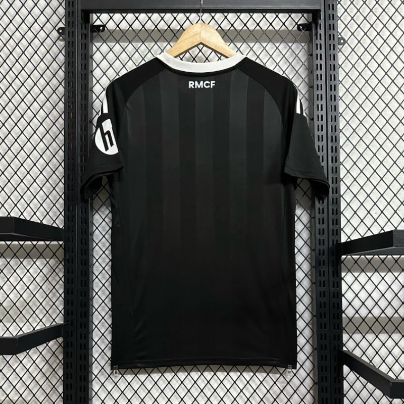 25-26 RMA Black GoalKeeper Fans Soccer Jersey