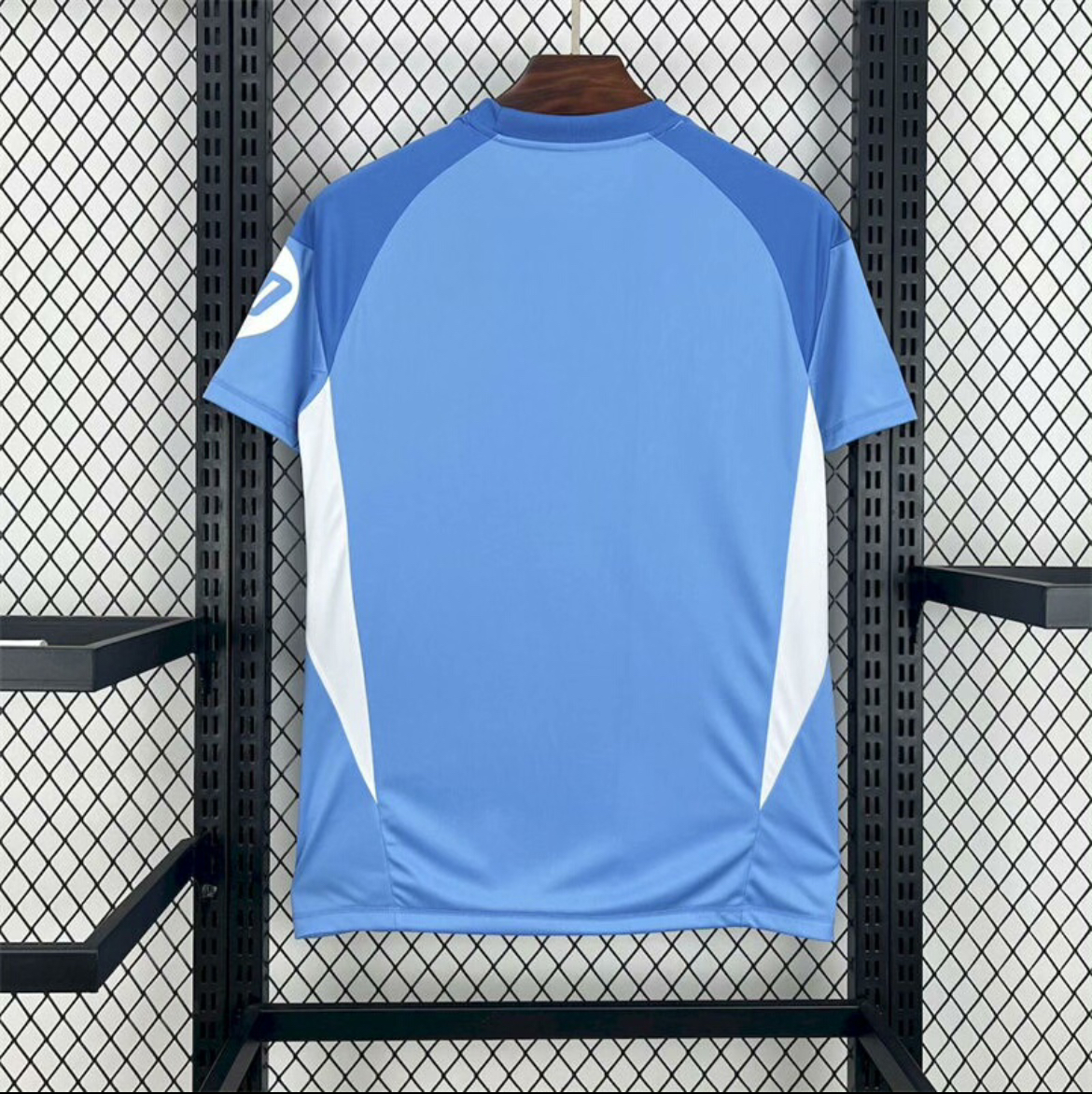 25-26 RMA Blue GoalKeeper Fans Soccer Jersey