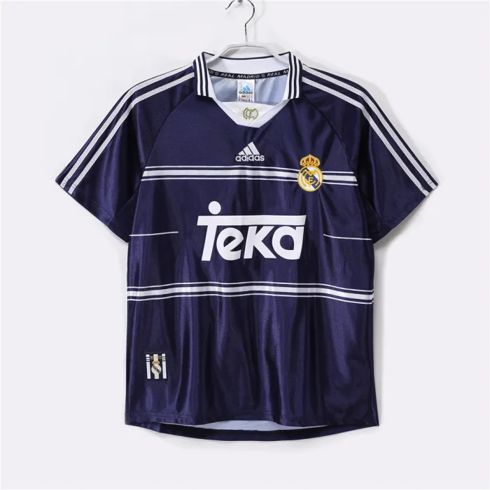 Real Madrid Away Retro Jersey 1998/99