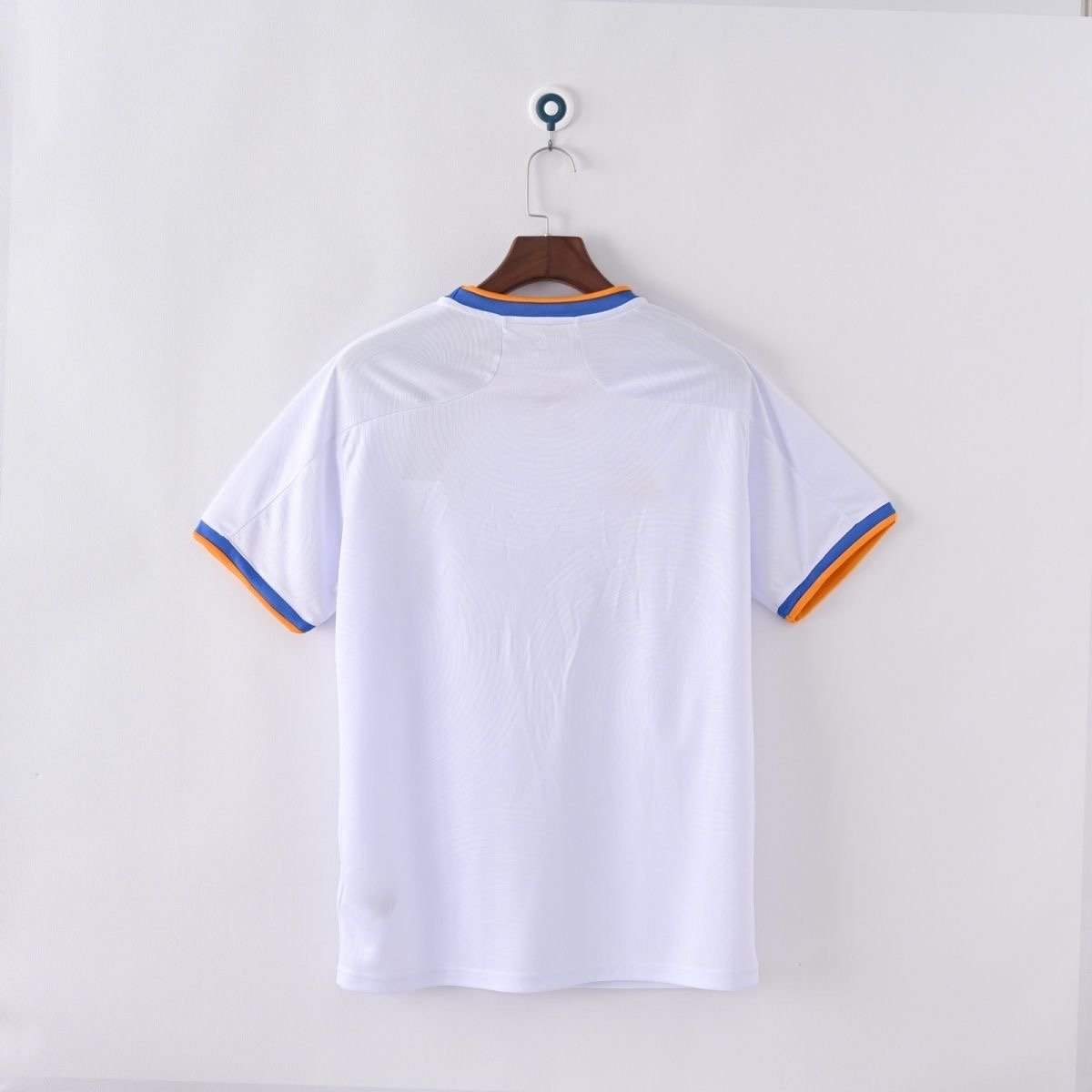 Real Madrid Home Soccer Jersey Retro Shirt 21-22