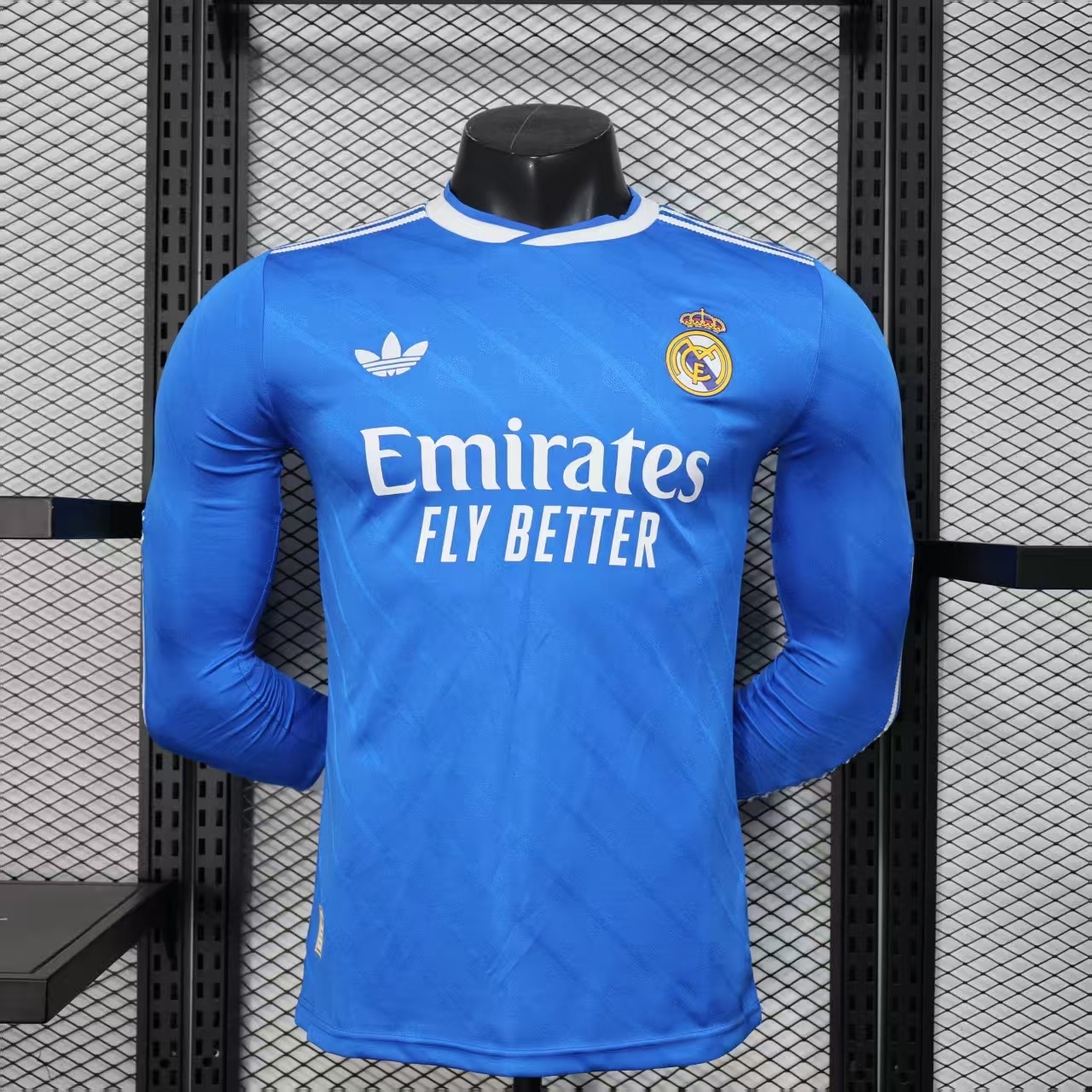 Real Madrid Third Player Long Sleeve Jersey 25/26