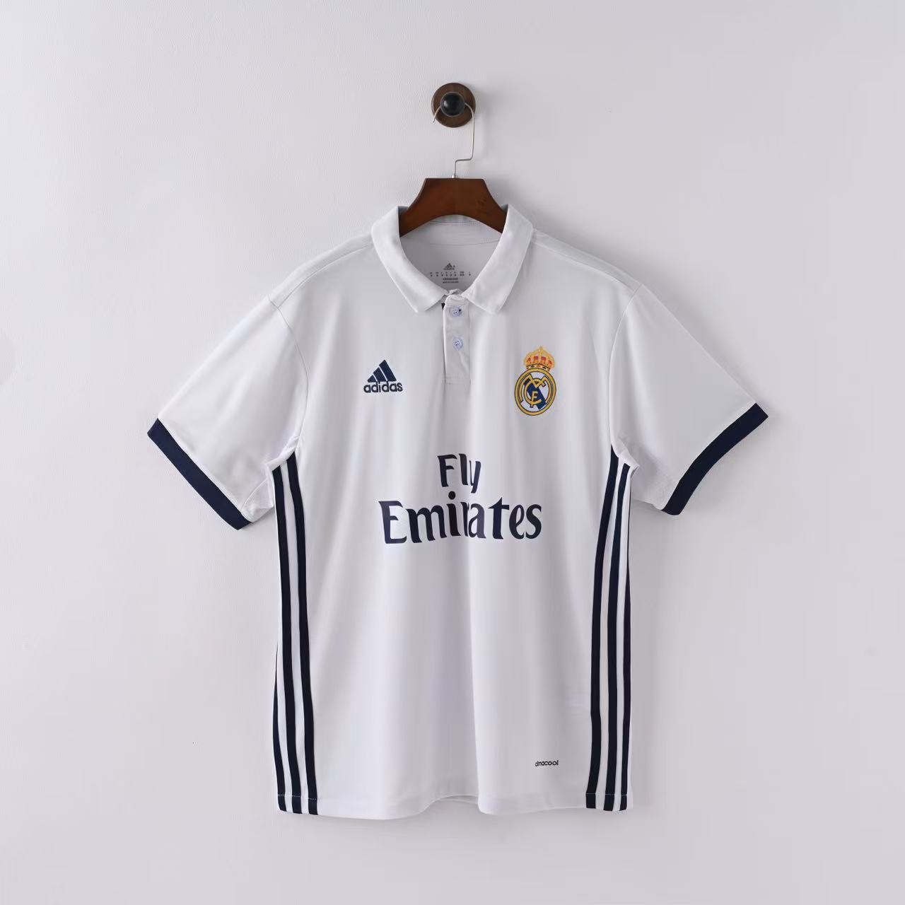 2016-17 Real Madrid Retro Home football jersey
