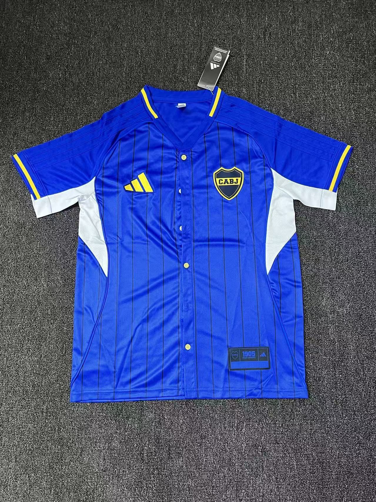 2025-26 Boca Juniors Baseball Jersey