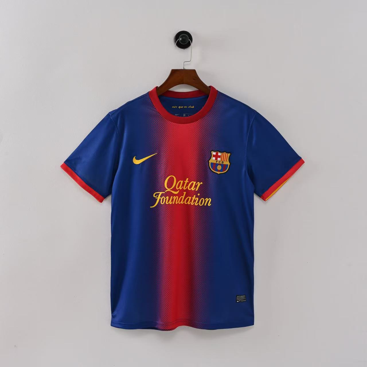 12-13 Barcelona Retro Jersey Home