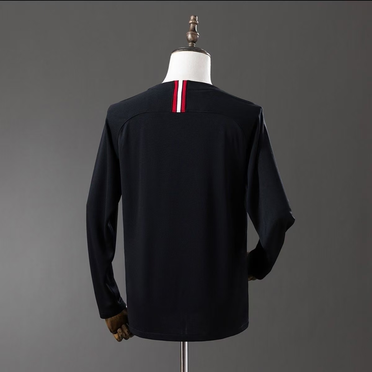 2018-2019 PSG Paris Jordan Black Long Sleeve Retro Soccer Jersey (长袖)
