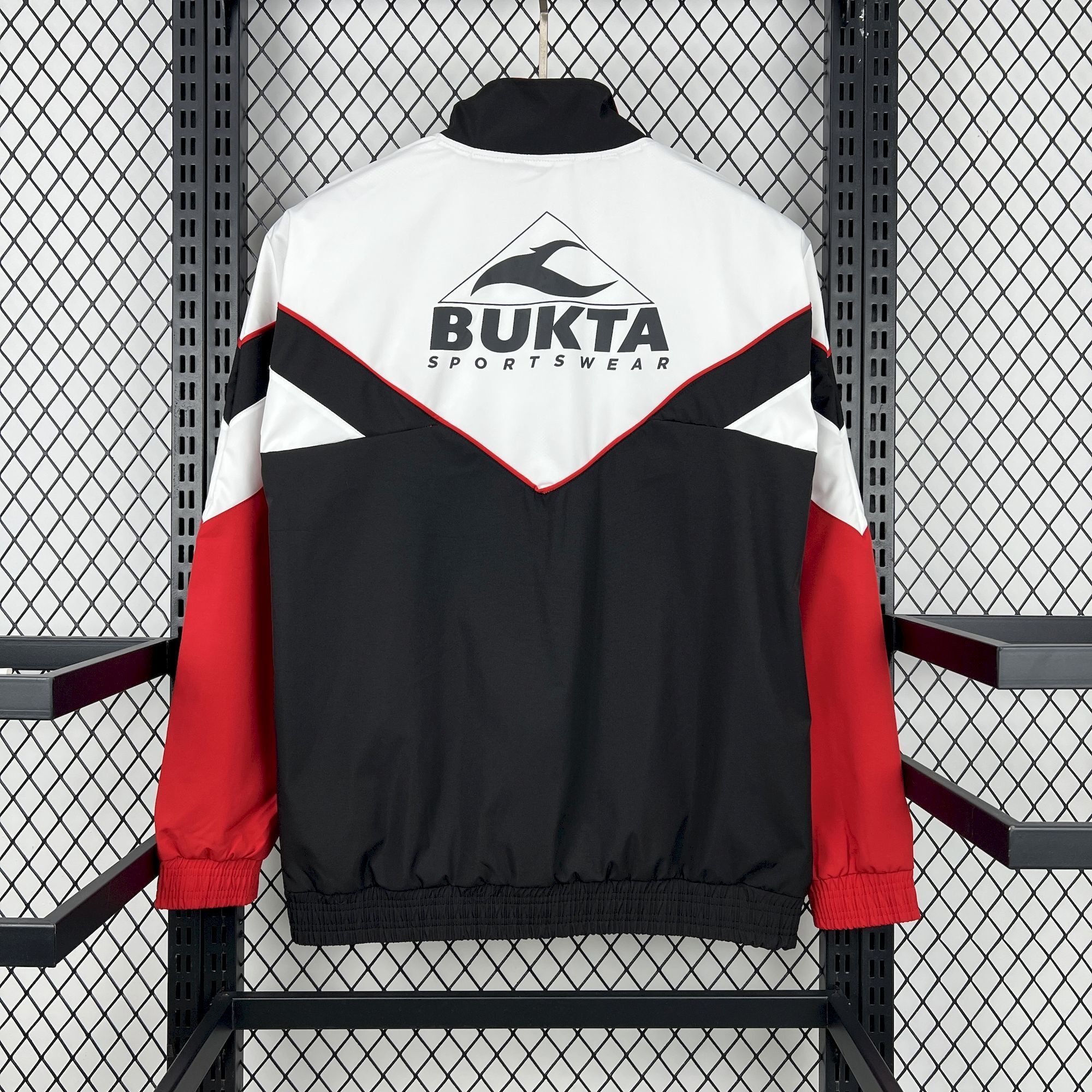 Mens Sevilla FC 2025 Retro Windbreaker