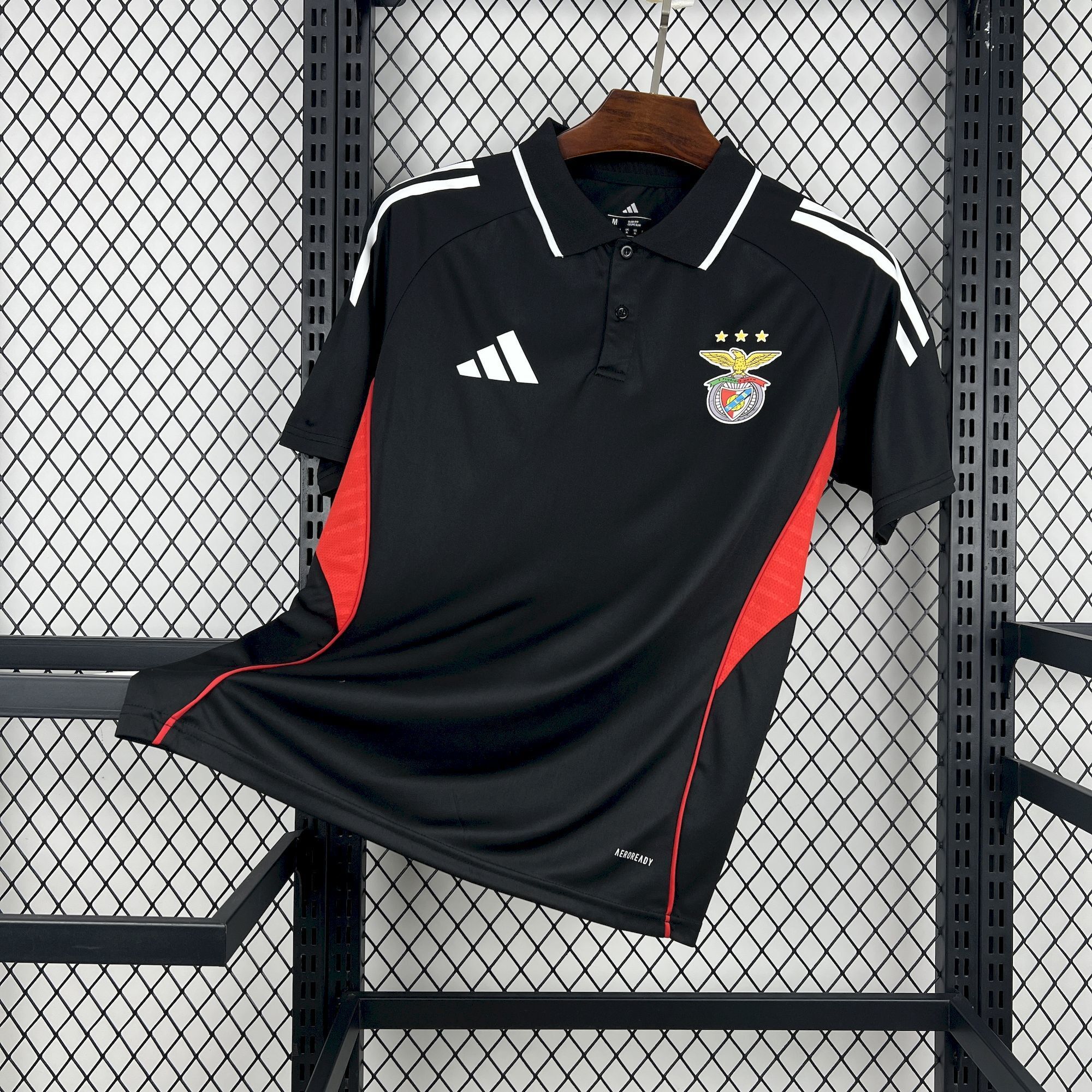 Mens Benfica 2025/26 Lazer Polo Jersey