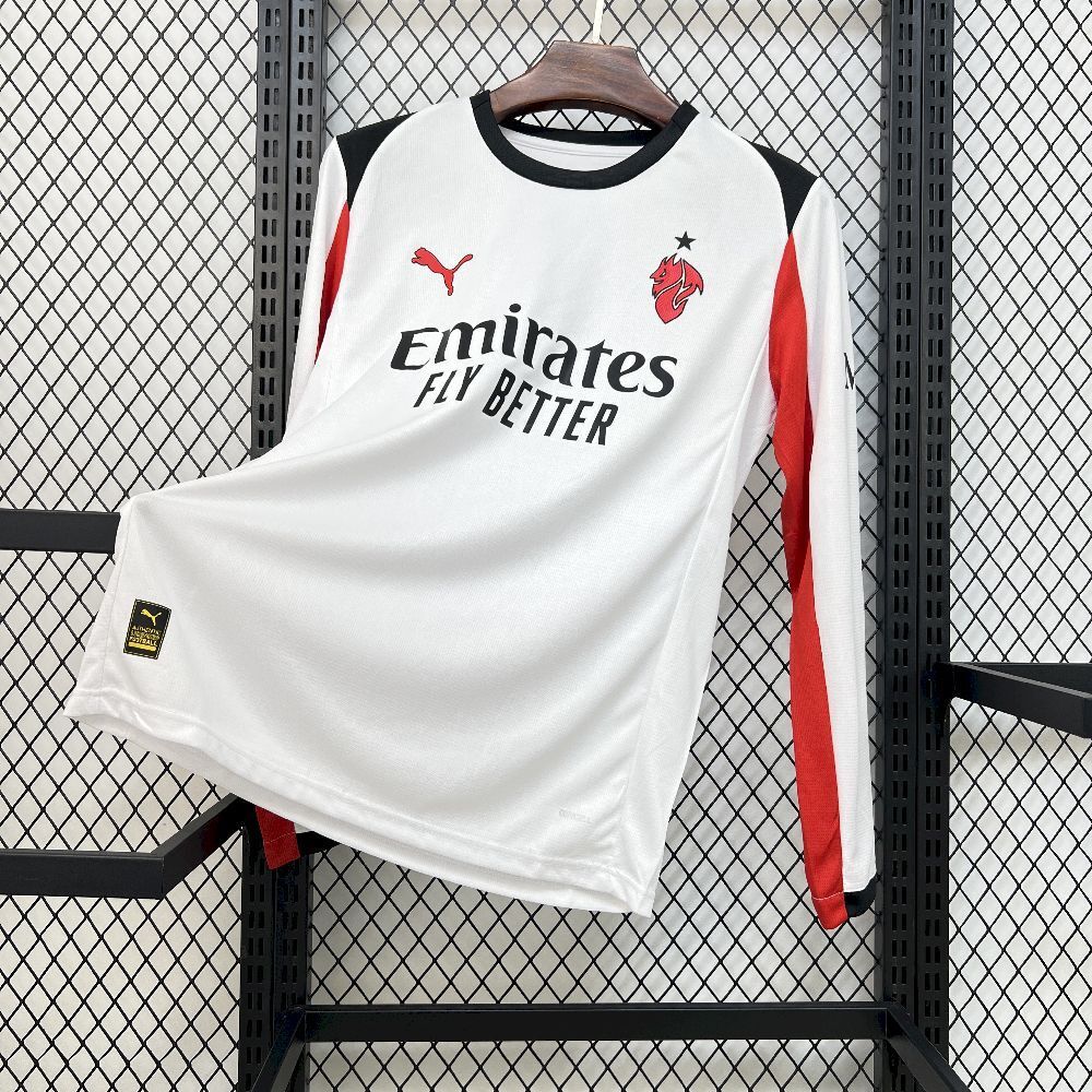 AC Milan 2025/26 Away Long Sleeve Jersey