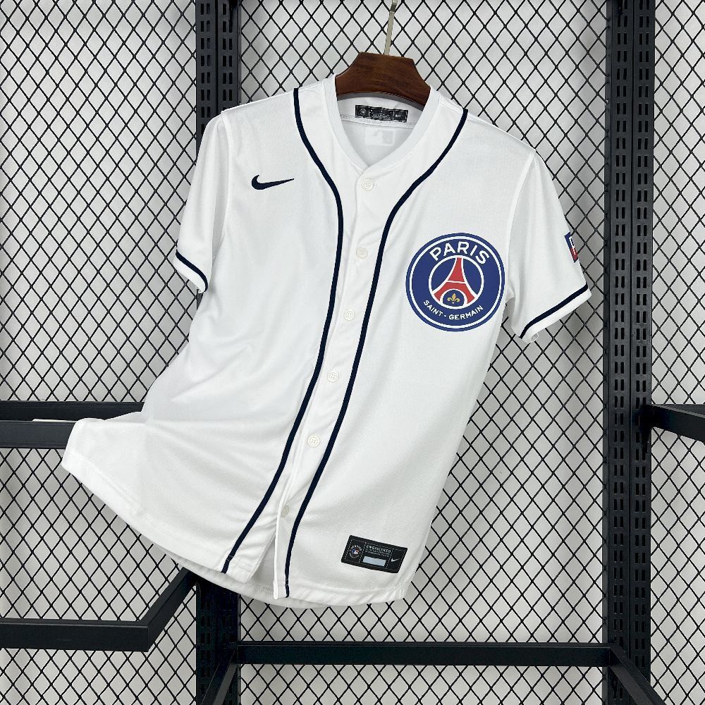 PSG 2025/26 US Pack White Jersey