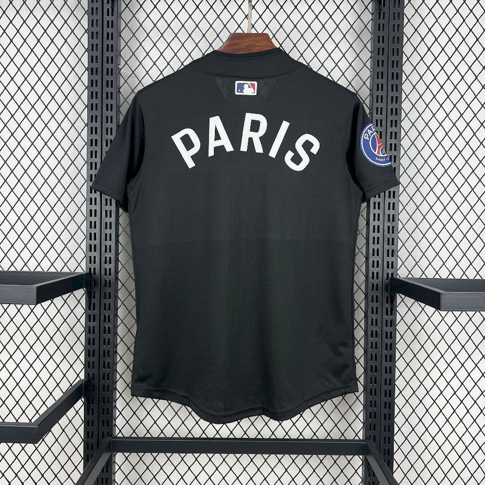 PSG 2025/26 US Pack Black Jersey