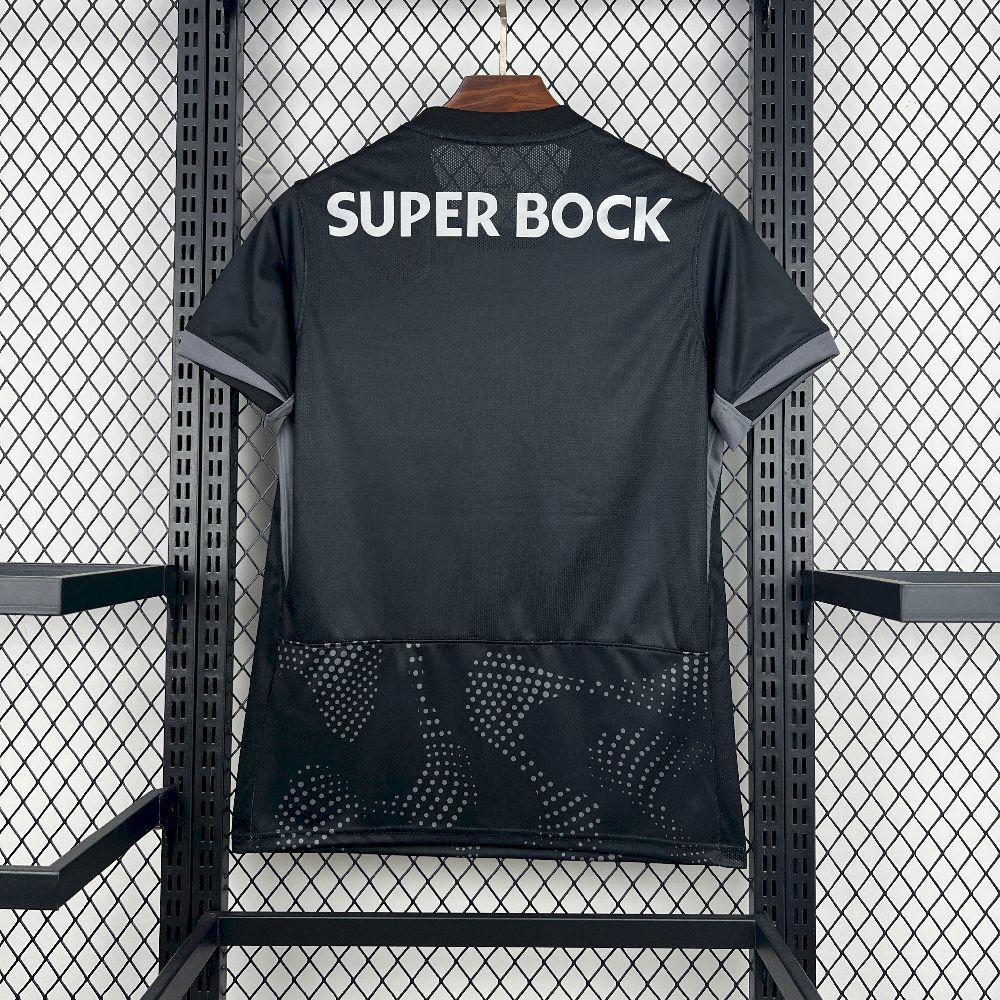 Sporting CP 2025/26 Black Away Jersey