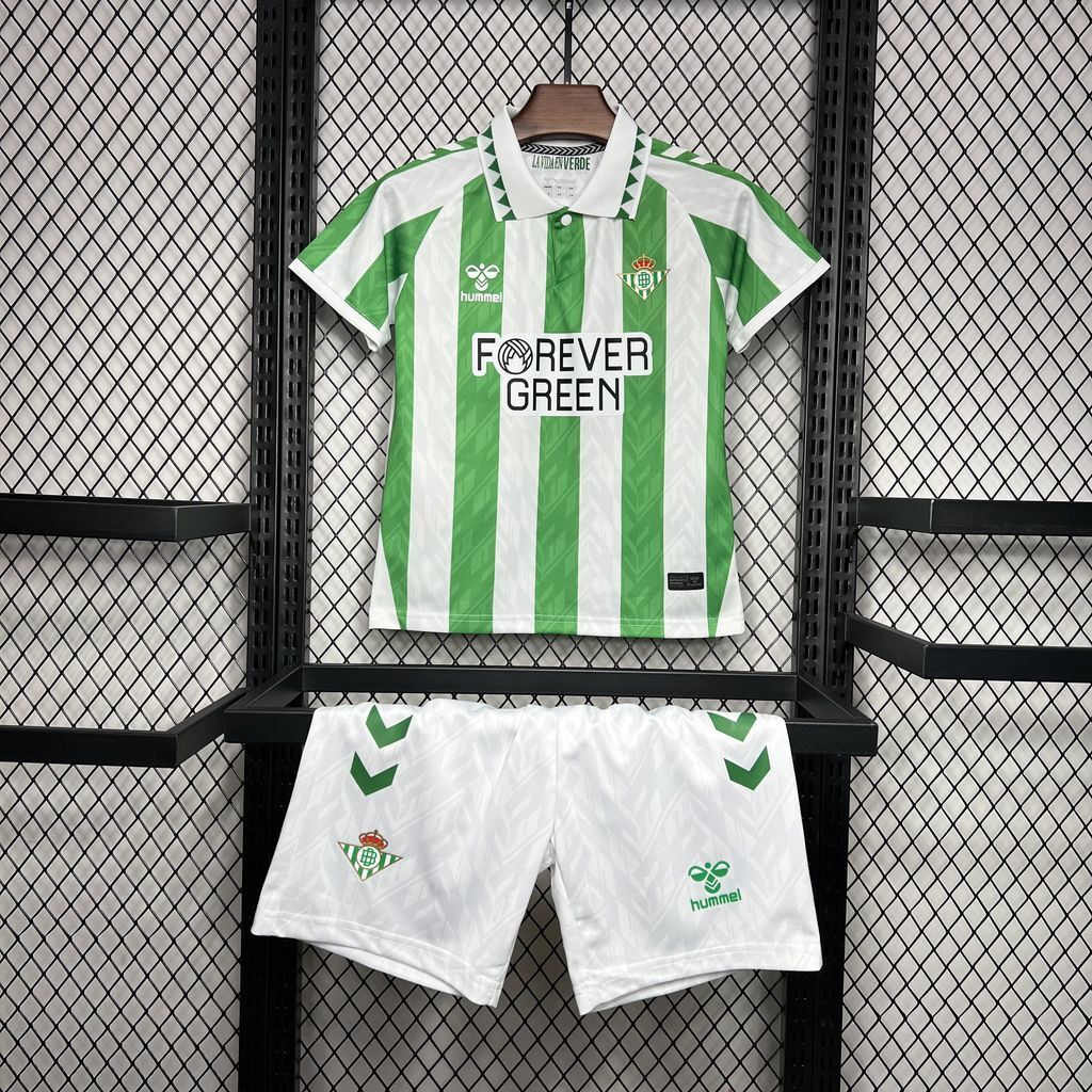 Real Betis 2024/25 Home Kids Kit