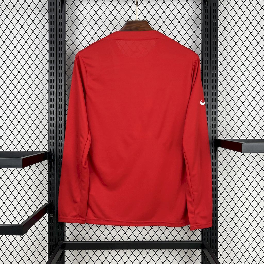 Atletico Madrid 2025/26 Pre-Match training Long Sleeves Jersey