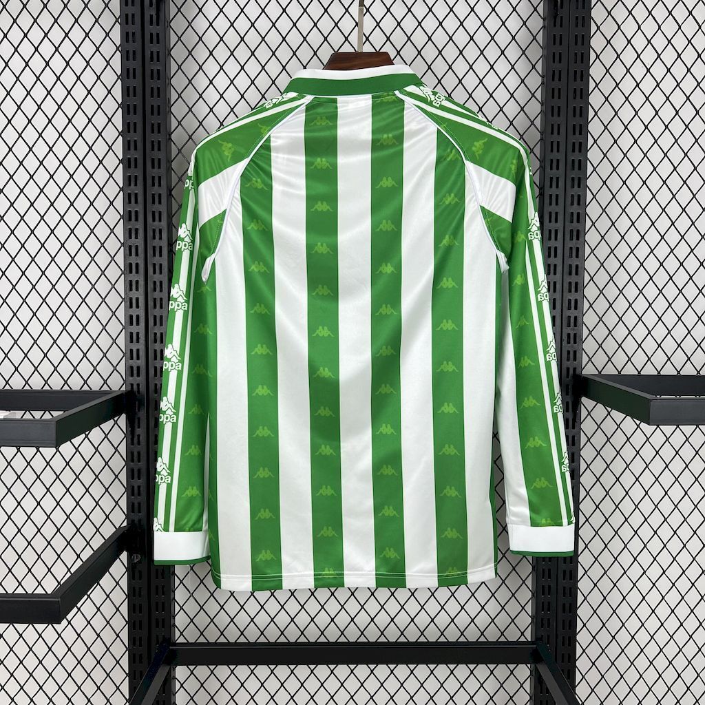 Real Betis 1995/97 Home Long Sleeves Retro Jersey