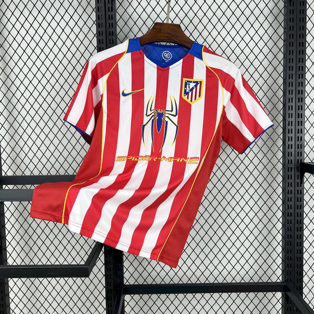Atletico Madrid 2004/05 Home Retro Jersey
