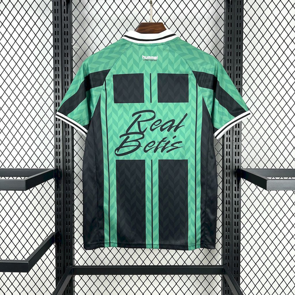 Real Betis 2025/26 Oversize NegraVerde Retro Jersey