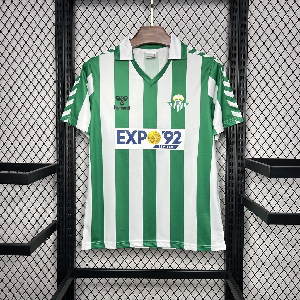Real Betis 1988/89 Home Retro Jersey